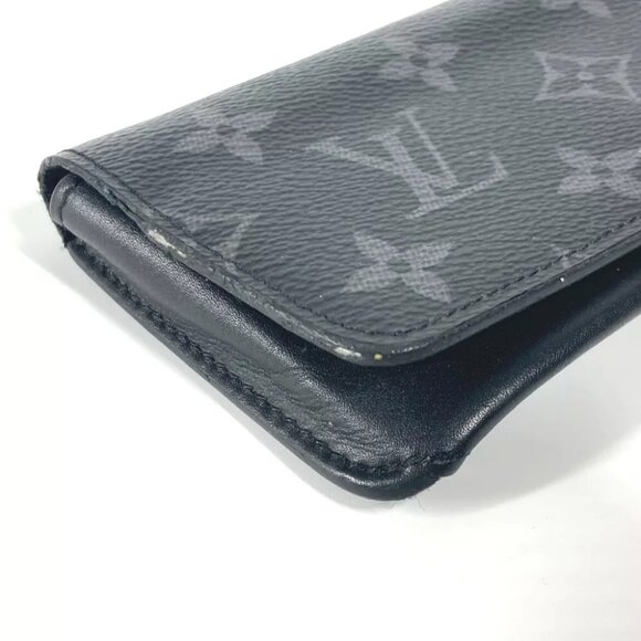 LOUIS VUITTON GI0296 Etui-Lunettes Woody Sunglasses case pouch Black - Picture 3 of 10